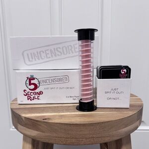 ADULT PARTY GAME! 5 Second Rule Uncensored Card Game | EUC | Quick Shipping